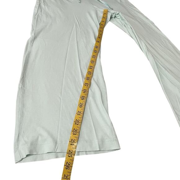 Natori Pajama Set Size Medium Green 100% Supima Cotton Loungewear Tank Pants PJ - Picture 5 of 8